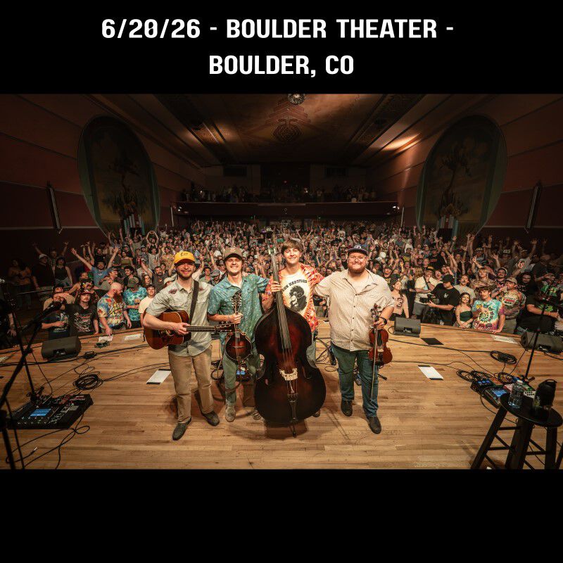 06/20/26 Boulder Theater, Boulder, CO 