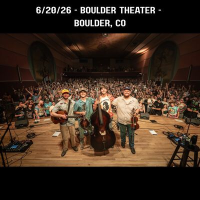 06/20/26 Boulder Theater, Boulder, CO 