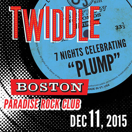 12/11/15 Paradise Rock Club, Boston, MA 