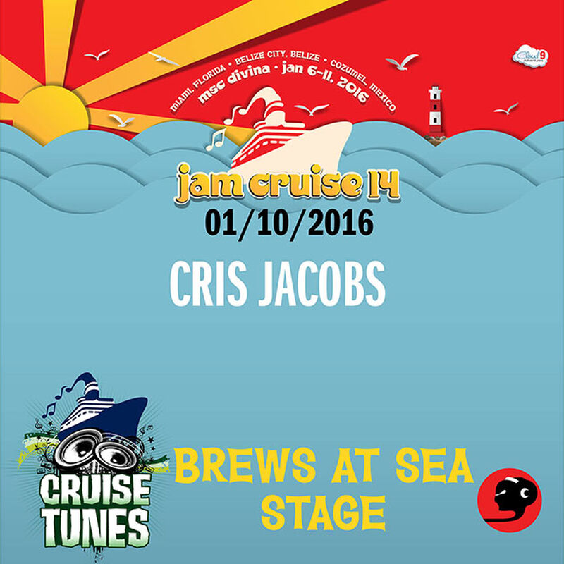 01/10/16 Brews at Sea Stage, Jam Cruise, US 