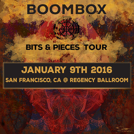 01/09/16 Regency Ballroom , San Francisco, CA 