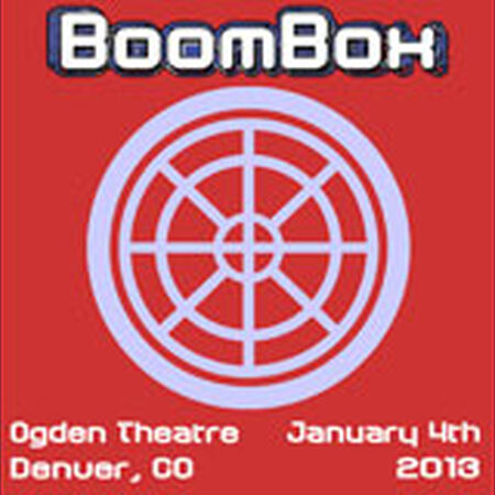 01/04/13 Ogden Theatre, Denver, CO 