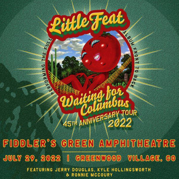 Little Feat Live Concert Setlist at Fiddler's Green Amphitheatre
