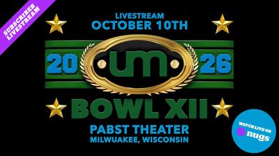 10/10/26 The Pabst Theater, Milwaukee, WI 