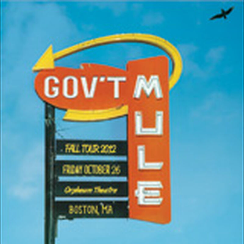 10/26/12 Orpheum Theatre, Boston, MA 