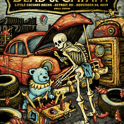 11/24/17 Little Caesars Arena, Detroit, MI 