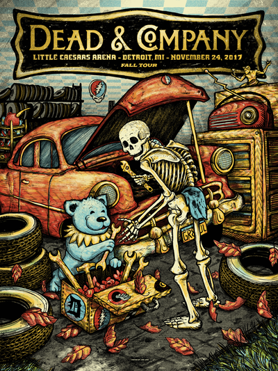 11/24/17 Little Caesars Arena, Detroit, MI 