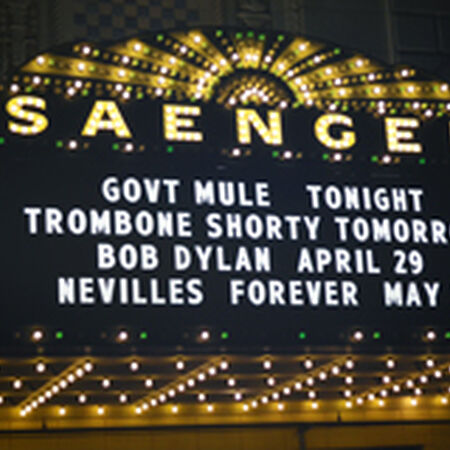 04/24/15 Saenger Theatre, New Orleans, LA 