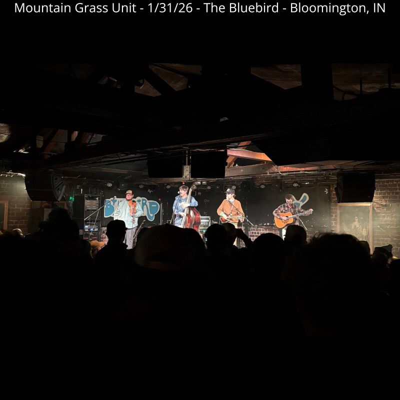 01/31/26 The Bluebird, Bloomington, IN 