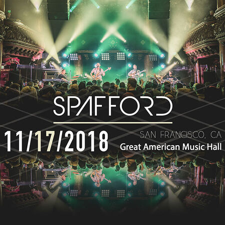 11/17/18 Great American Music Hall, San Francisco, CA 