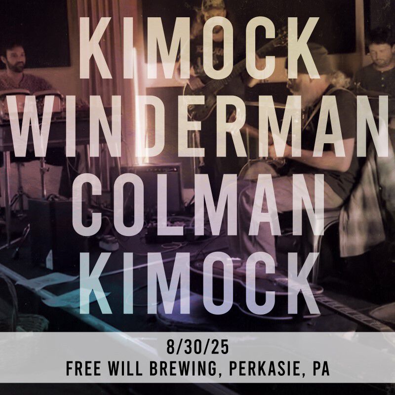 08/30/25 Free Will Brewing, Perkasie, PA 