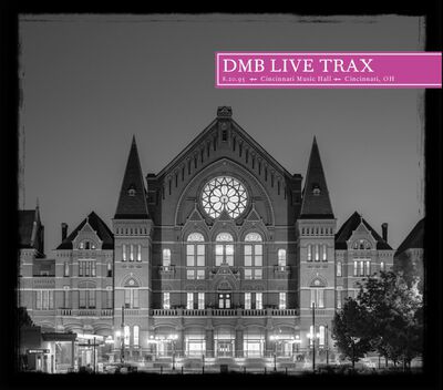 08/20/95 Cincinnati Music Hall, Cincinnati, OH 