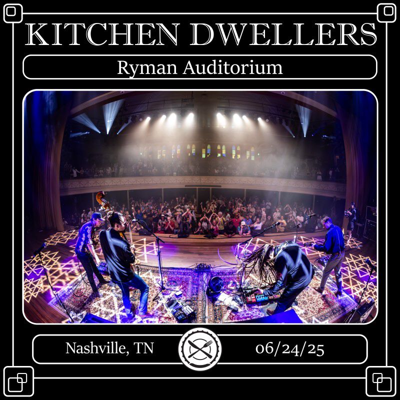 06/24/25 Ryman Auditorium, Nashville, TN 