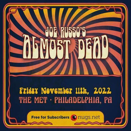 11/11/22 The Met, Philadelphia, PA 