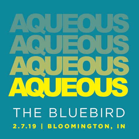 02/07/19 The Bluebird, Bloomington, IN 