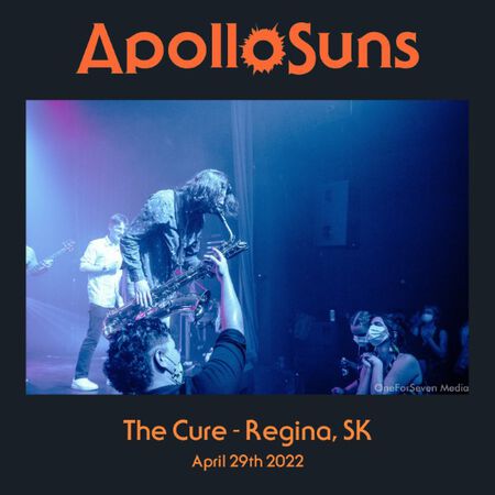 04/29/22 The Cure, Regina, SK 