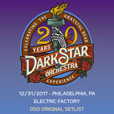 12/31/17 Electric Factory, Philadelphia, PA 
