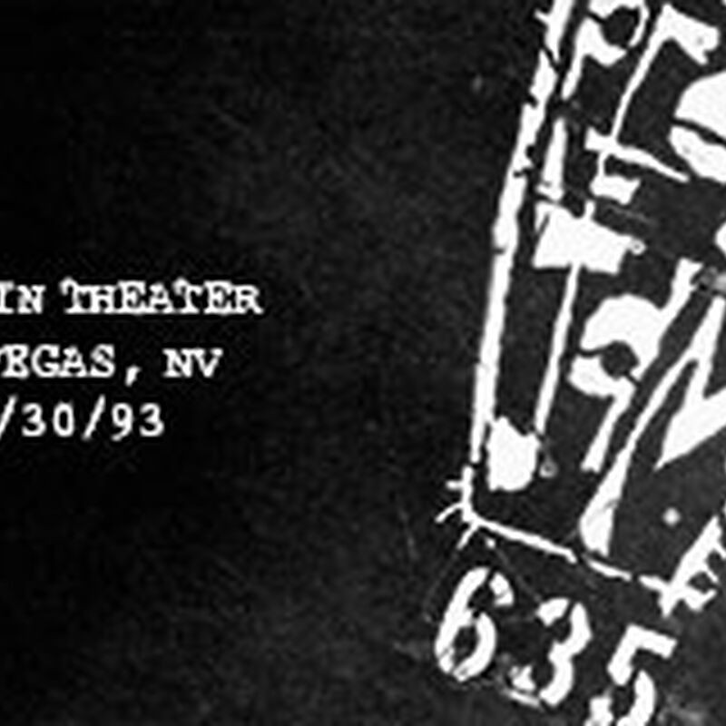 11/30/93 Aladdin Theater, Las Vegas, NV 