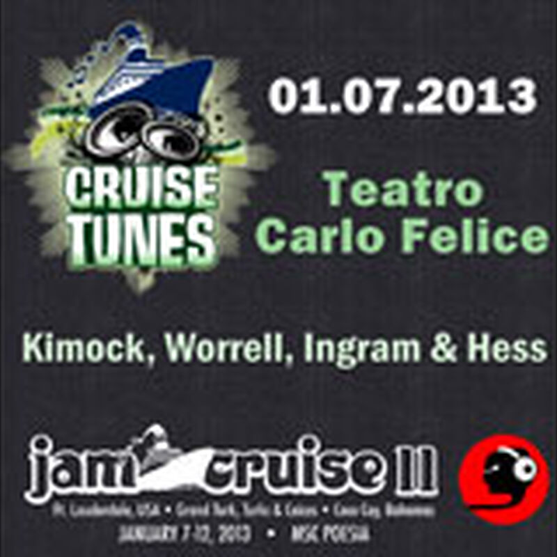01/07/13 Teatro Carlo Felice, Jam Cruise, US 