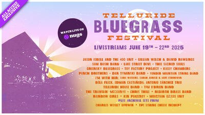 06/19/25 Telluride Bluegrass Festival, Telluride, CO