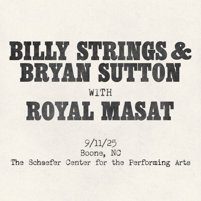 09/11/25 Schaefer Center for the Performing Arts, Boone, NC 