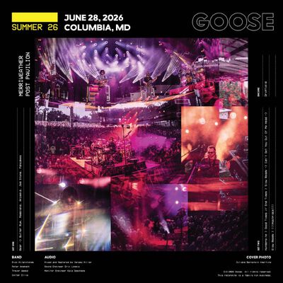 06/28/26 Merriweather Post Pavilion, Columbia, MD 