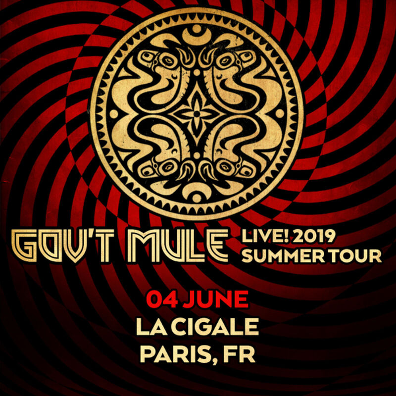 06/04/19 La Cigale, Paris, FR 