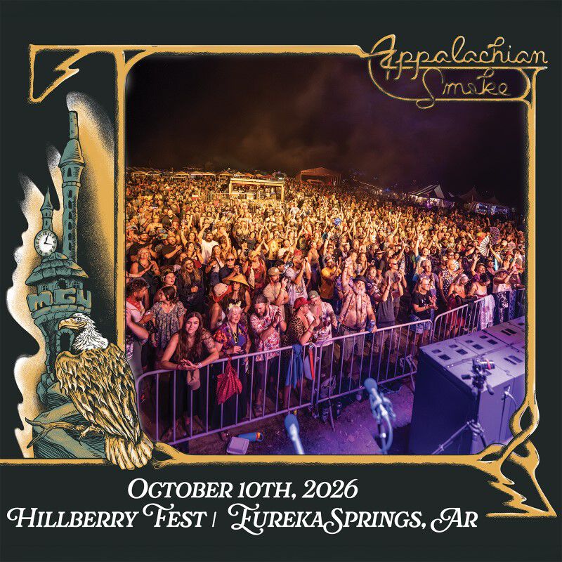 10/10/26 Hillberry Music Festival, Eureka Springs, AR 
