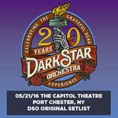 05/21/16 The Capitol Theatre DSO Setlist, Port Chester, NY 