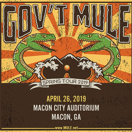 04/26/19 Macon City Auditorium, Macon, GA 