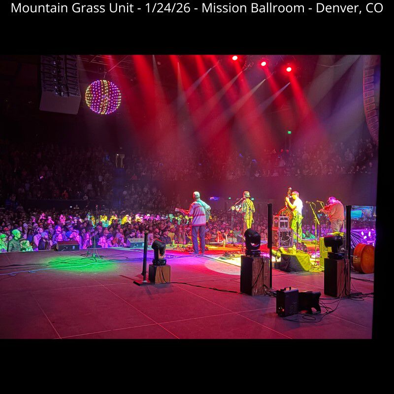 01/24/26 Mission Ballroom, Denver, CO 