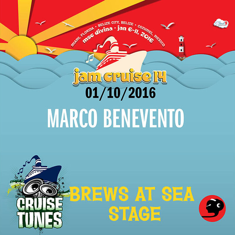 01/10/16 Brews at Sea Stage, Jam Cruise, US 