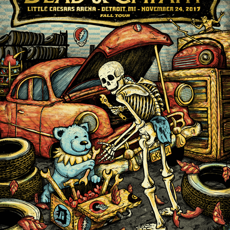 11/24/17 Little Caesars Arena, Detroit, MI 