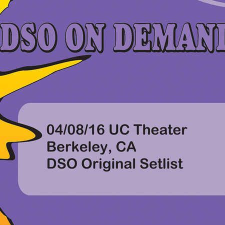 04/08/16 UC Theater, Berkley, CA 