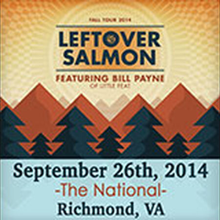 09/26/14 The National, Richmond, VA 