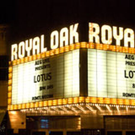 02/25/10 Royal Oak Theatre, Royal Oak, MI 