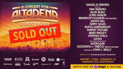 01/07/26 A Concert For Altadena, Pasadena, CA 