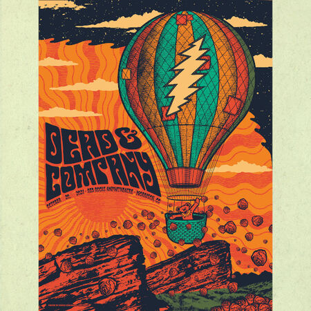 10/20/21 Red Rocks Amphitheatre, Morrison, CO 