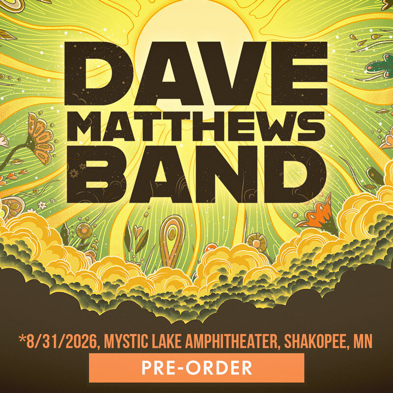 08/31/26 Mystic Lake Amphitheater, Shakopee, MN 