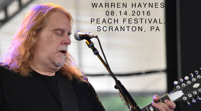 08/14/16 The Peach Music Festival, Scranton, PA 