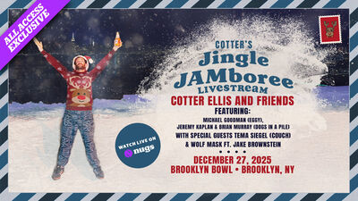 12/27/25 Cotter's Jingle JAMboree at Brooklyn Bowl, Brooklyn, NY 