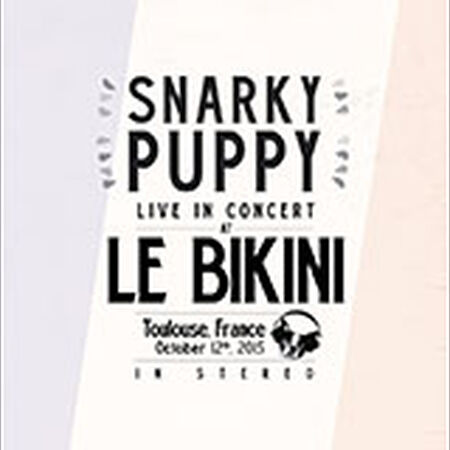 10/12/15 Le Bikini, Toulouse, FR 