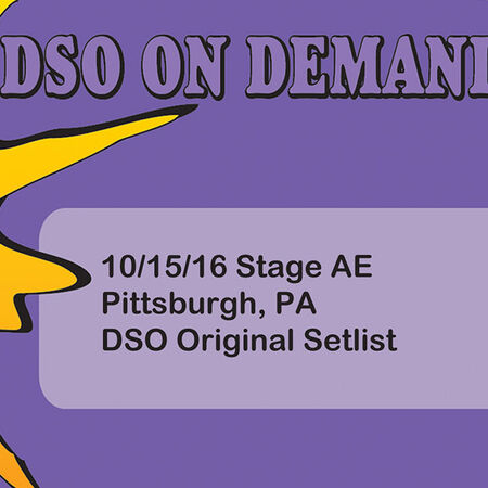 10/15/16 Stage AE, Pittsburgh, PA 
