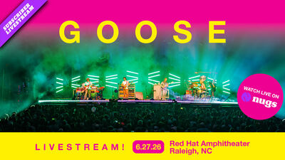 06/27/26 Red Hat Amphitheater, Raleigh, NC 