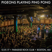 12/01/17 Paradise Rock Club, Boston, MA 