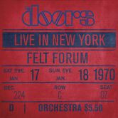 01/17/70 Live in New York, New York, NY 