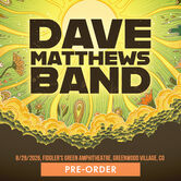 08/29/26 Fiddler's Green Amphitheatre, Greenwood Village, CO 