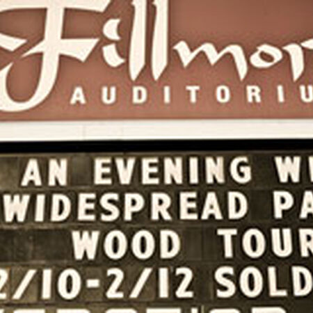 02/12/12 The Fillmore Auditorium, Denver, CO 