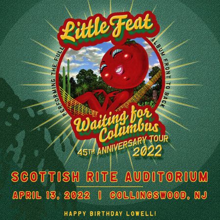 04/13/22 Scottish Rite Auditorium, Collingswood, NJ 