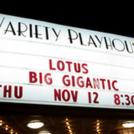 11/12/09 Variety Playhouse, Atlanta, GA 